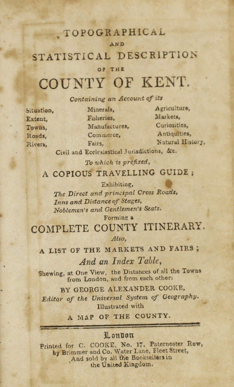 KENT: Culverwell, R.J. - Hints to the Citizens of London, and others in search of recreation or health, on the Salubrity of Gravesend and its Vicinity...with a brief essay on cold, tepid, and warm sea bathing. rebound pa